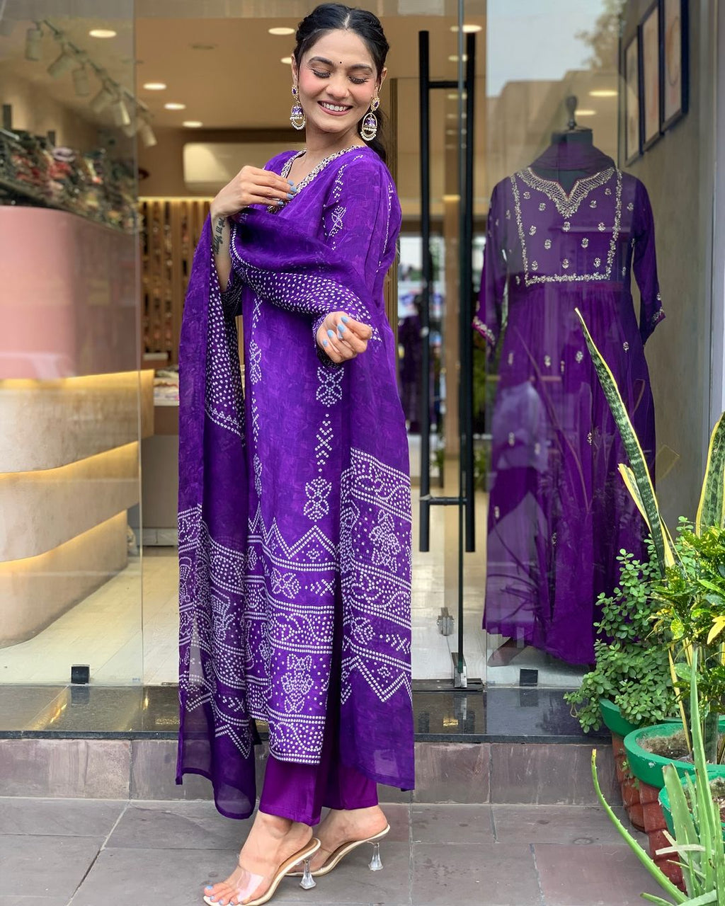 Beautiful Pulpal French Crepe Fabric Kurtis Pant Set