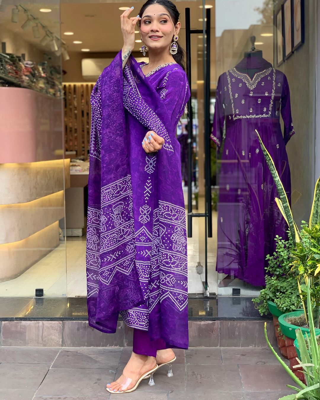 Beautiful Pulpal French Crepe Fabric Kurtis Pant Set
