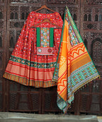 Soft Butter Silk Chaniya Choli | Fancy Digital with Real Mirror Work for Traditional Wear