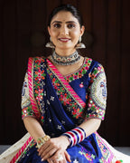 Muslin Cotton Chaniya Choli | Fancy Digital with Real Mirror Work for Traditional Wear