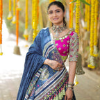 Muslin Cotton Chaniya Choli | Fancy Digital with Real Mirror Work for Traditional Wear