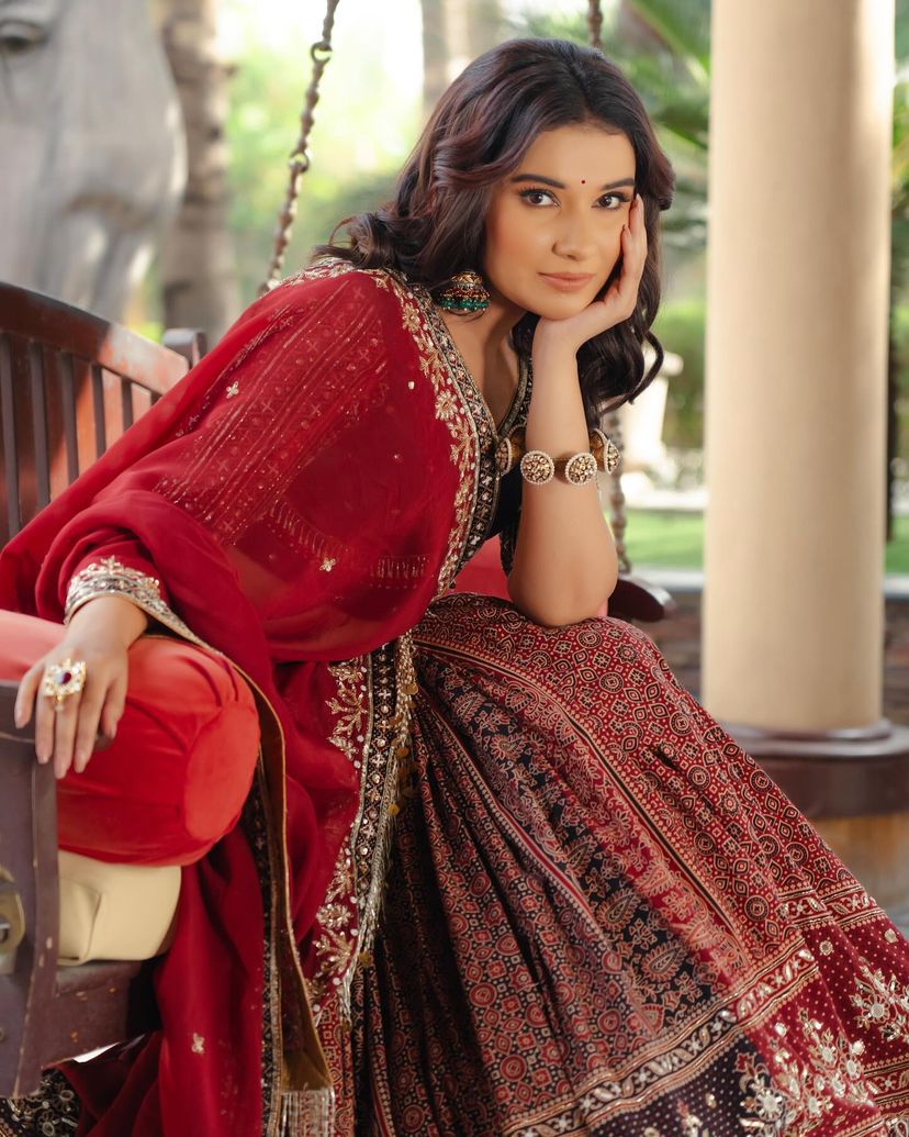 Muslin Cotton Chaniya Choli | Fancy Digital with Real Mirror Work for Traditional Wear