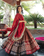 Muslin Cotton Chaniya Choli | Fancy Digital with Real Mirror Work for Traditional Wear