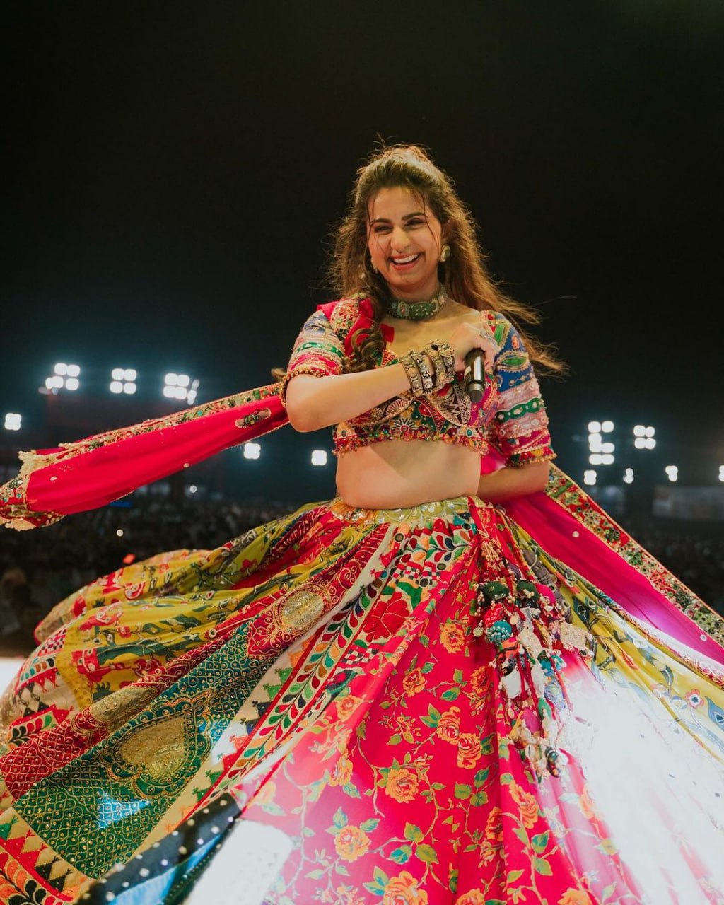 Muslin Cotton Chaniya Choli | Fancy Digital with Real Mirror Work for Traditional Wear