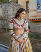 Muslin Cotton Chaniya Choli | Fancy Digital with Real Mirror Work for Traditional Wear