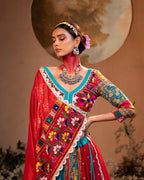 Muslin Cotton Chaniya Choli | Fancy Digital with Real Mirror Work for Traditional Wear