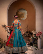 Muslin Cotton Chaniya Choli | Fancy Digital with Real Mirror Work for Traditional Wear