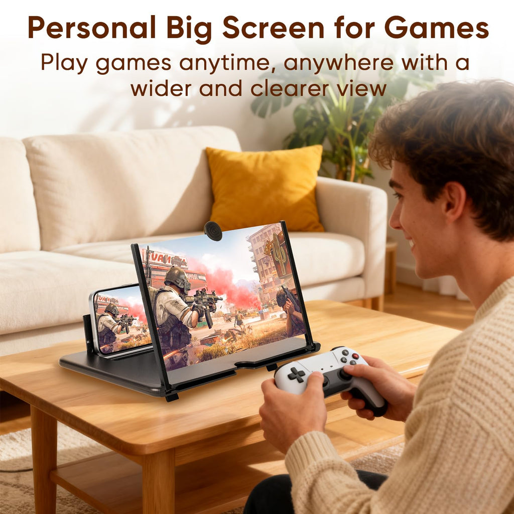 👓 3D Screen Magnifier with Eye Protection – Watch Bigger & Safer! @Just Rs. 399/📱
