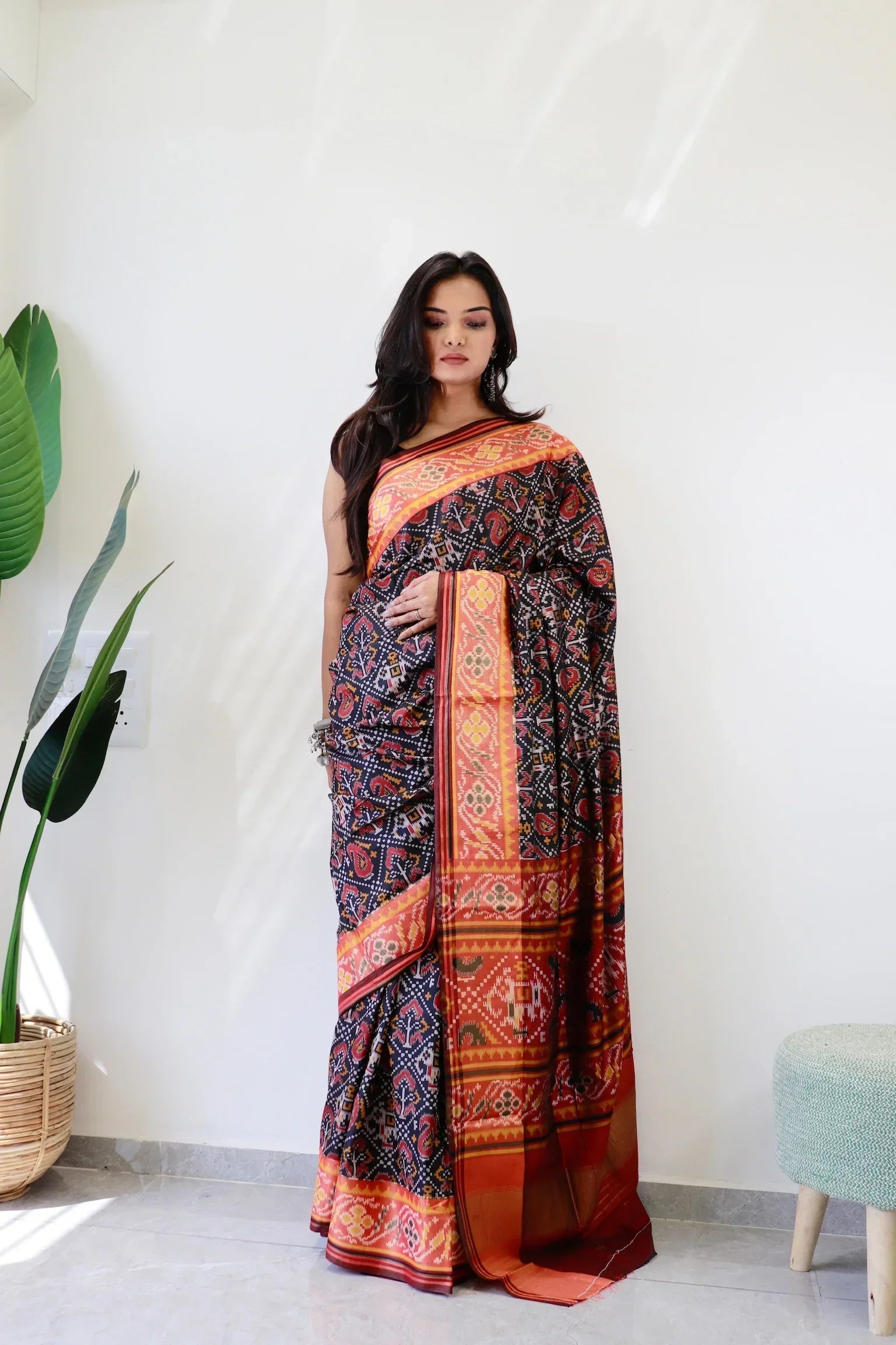 Pure Look Patola Saree 1005