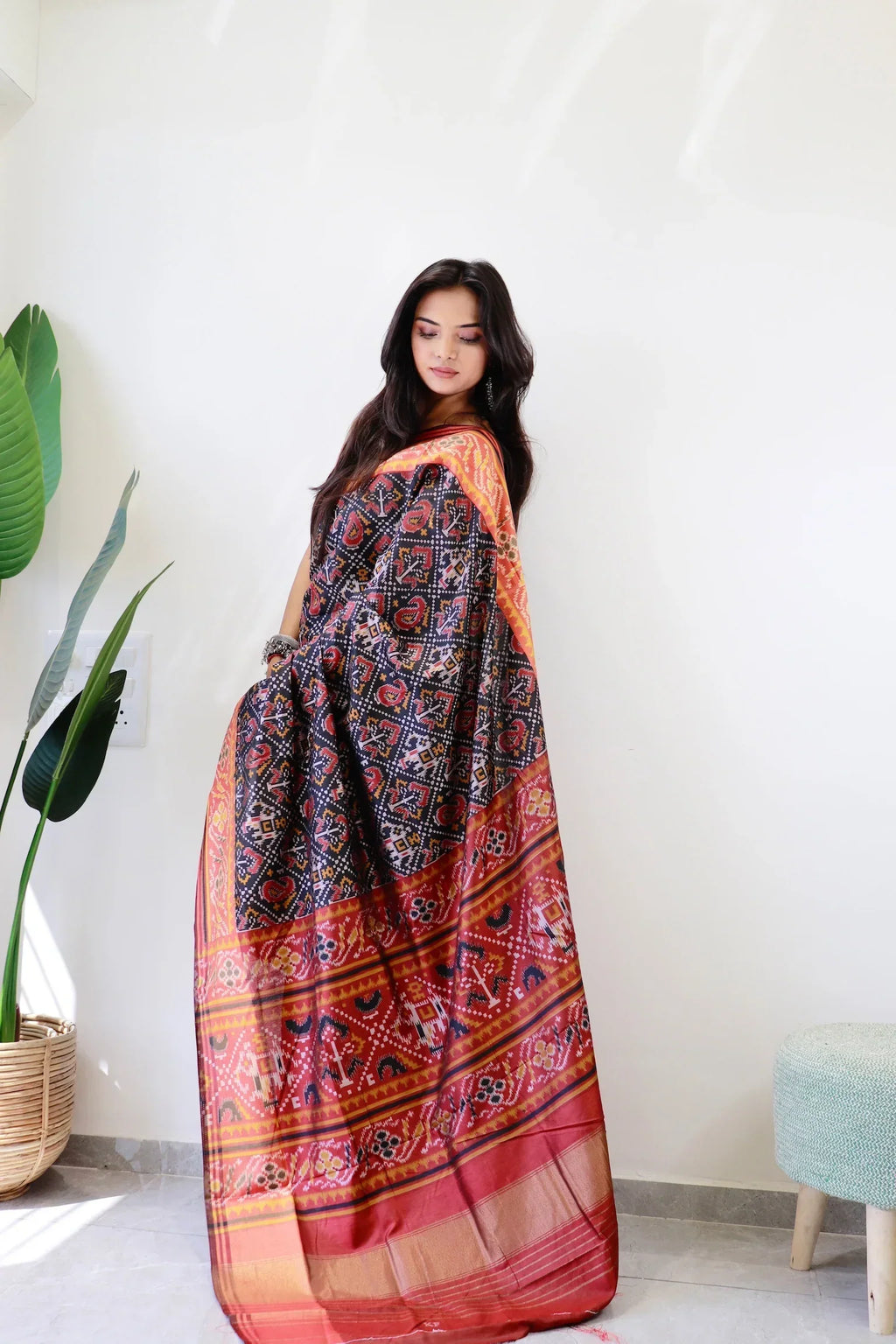 Pure Look Patola Saree 1005