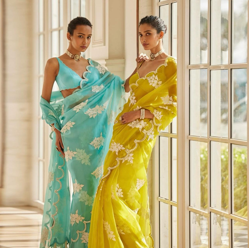 Fabulous Zimmy Chhu With Multi Thread  And Cut Work Border