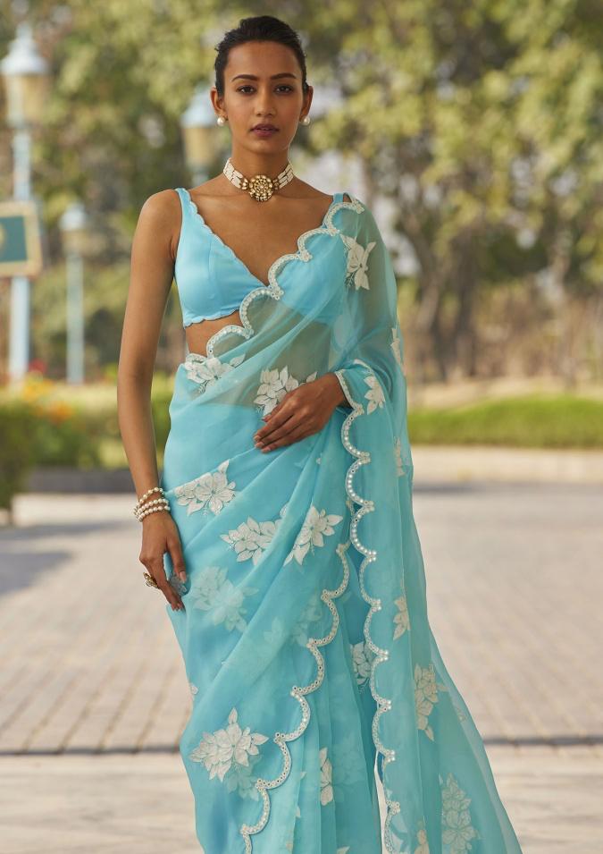 Fabulous Zimmy Chhu With Multi Thread  And Cut Work Border