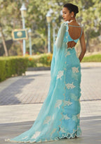 Fabulous Zimmy Chhu With Multi Thread  And Cut Work Border