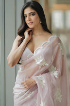 Fabulous Zimmy Chhu With Multi Thread  And Cut Work Border
