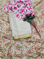 Heavy Fox Georgette With Multi + Zari Embroidery &amp; 3.MM Sequence In Pallu_Skirt Work Saree And Readymade Embroidery Lace Work