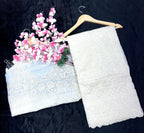 Khadi Organza With Beautiful Multi Embroidery C Pallu Cutwork
