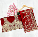 Heavy Rangoli Silk With Beautiful Zari + 3 M.M Sequence Embroidery Work And C Pallu Cutwork