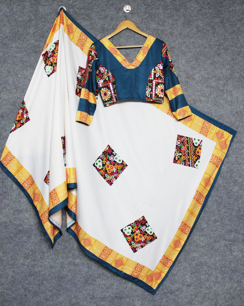 Soft Butter Silk Chaniya Choli Fancy Digital Print With Real Mirror Work for Traditional Wear