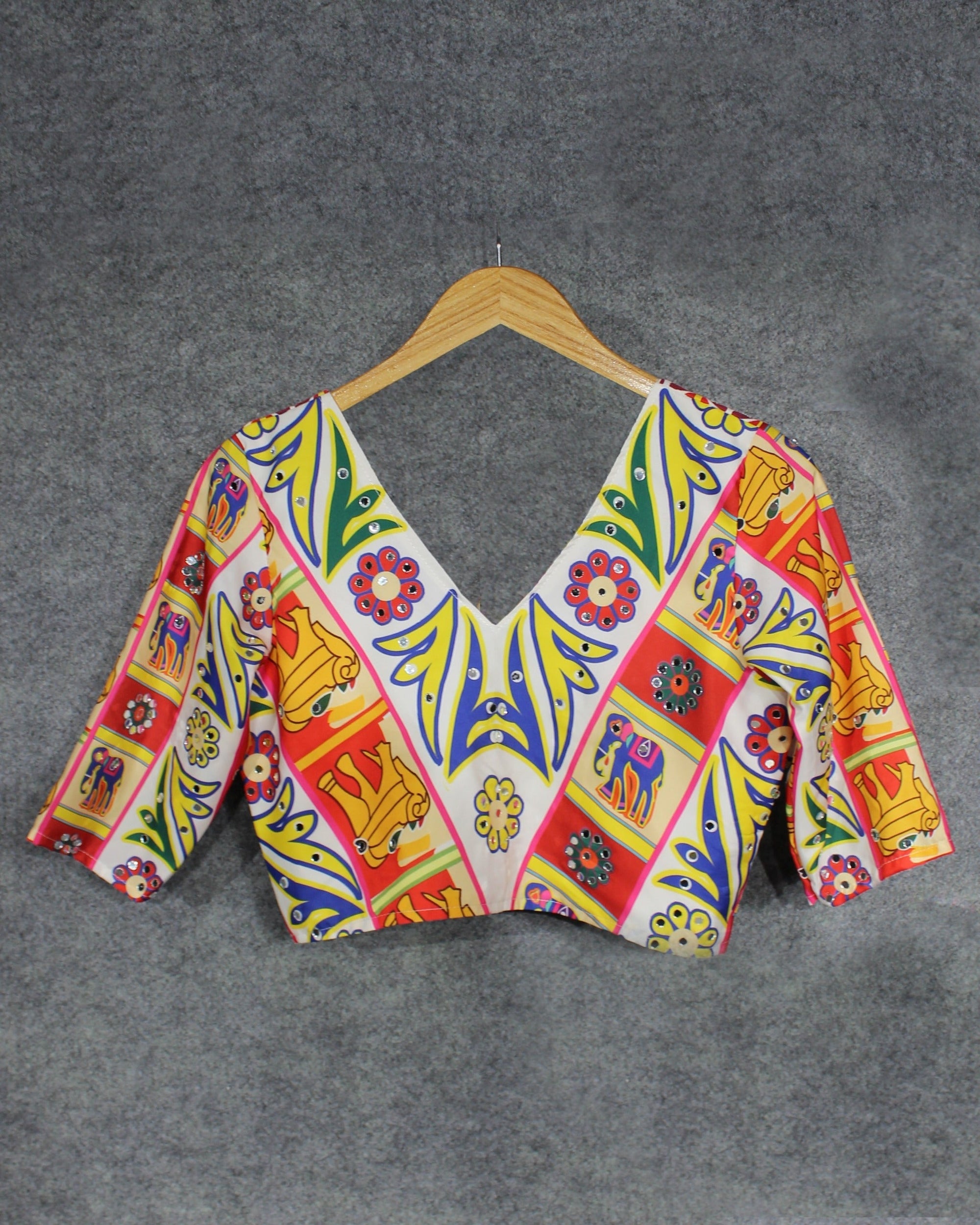 Soft Butter Silk Chaniya Choli | Fancy Digital with Real Mirror Work for Traditional Wear