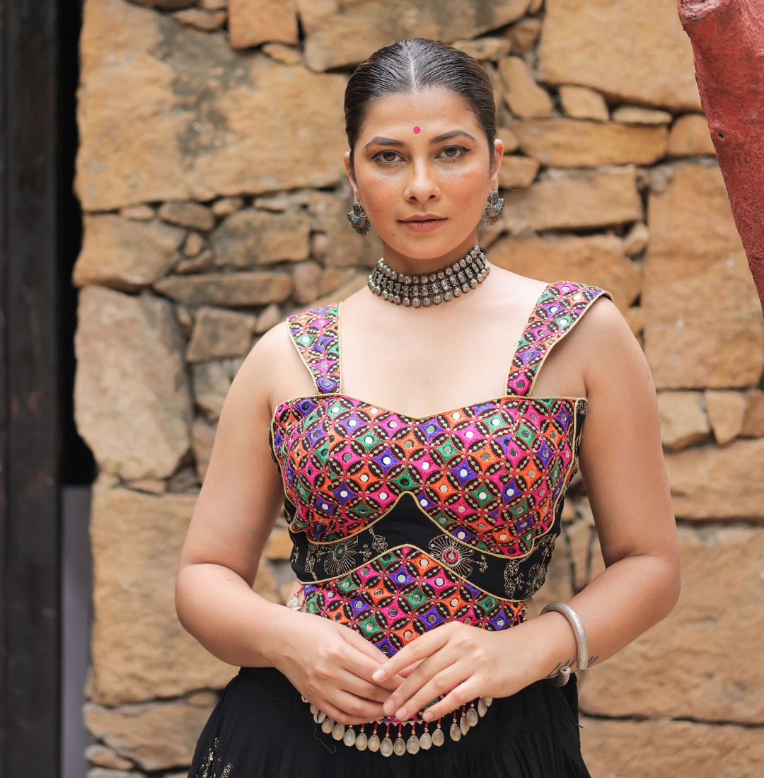 Muslin Cotton Chaniya Choli | Fancy Digital with Real Mirror Work for Traditional Wear