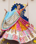 Soft Butter Silk Chaniya Choli | Fancy Digital with Real Mirror Work for Traditional Wear