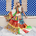 Multi Color Soft Butter Silk Chaniya Choli | Fancy Digital with Real Mirror Work for Traditional Wear