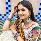 Multi Color Soft Butter Silk Chaniya Choli | Fancy Digital with Real Mirror Work for Traditional Wear