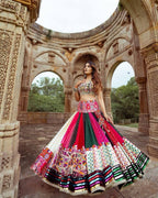Soft Butter Silk Chaniya Choli | Fancy Digital with Real Mirror Work for Traditional Wear