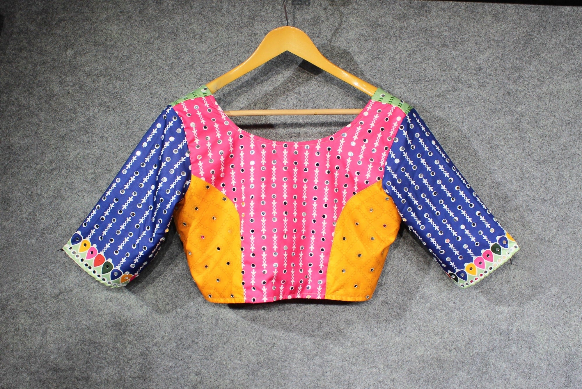 MultiColor Soft Butter Silk Chaniya Choli | Fancy Digital with Real Mirror Work for Traditional Wear