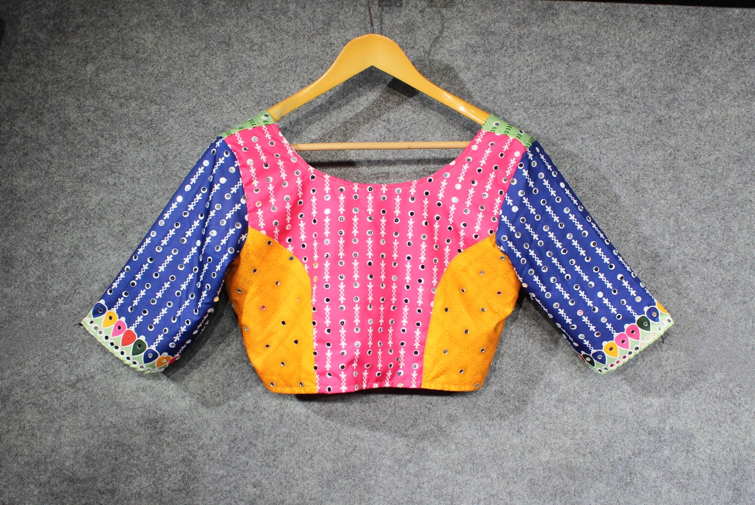 MultiColor Soft Butter Silk Chaniya Choli | Fancy Digital with Real Mirror Work for Traditional Wear