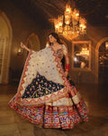 White Soft Butter Silk Chaniya Choli | Fancy Digital with Real Mirror Work for Traditional Wear