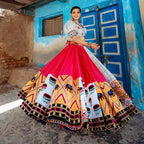 MultiColor Soft Butter Silk Chaniya Choli | Fancy Digital Print Traditional Wear