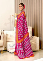 Designer Soft Cotton Saree