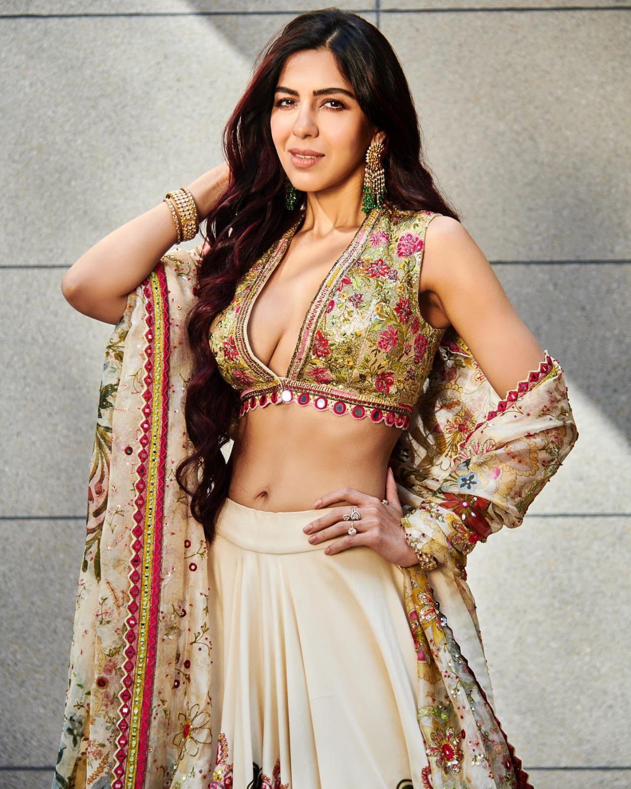 Pink Soft Butter Silk Chaniya Choli | Fancy Digital with Real Mirror Work for Traditional Wear