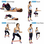 Resistance Bands Set, 5 Levels, Full Body Workout Exercise Bands for Home Gym, Training and Yoga