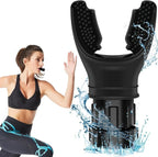 Breathing Trainer Device Lung Exerciser Machine for High Altitude Running Neck & Lung Strength Training Equipment Respiratory Improvement Mask for Athletes & Fitness Enthusiasts