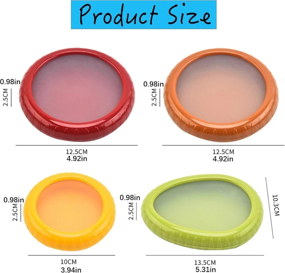 4Pc Fruit Vegetable Storage Box Set, Box Capacity: 250 gms